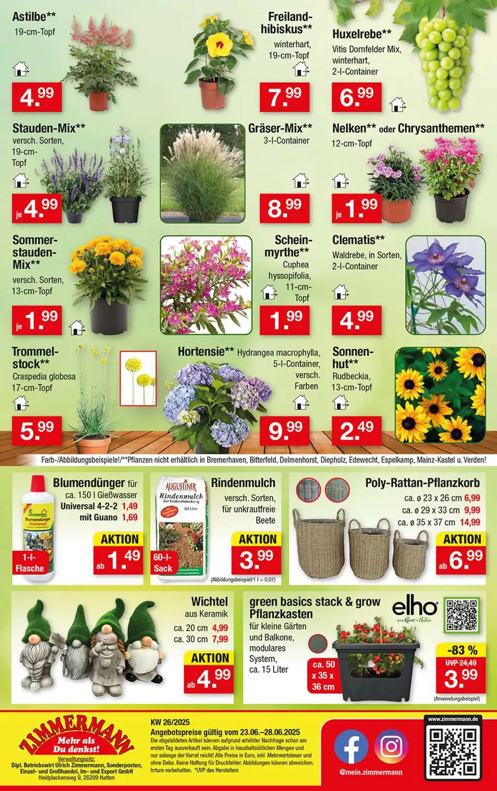 Zimmermann Prospekt Angebote - Sayfa 2 / 10