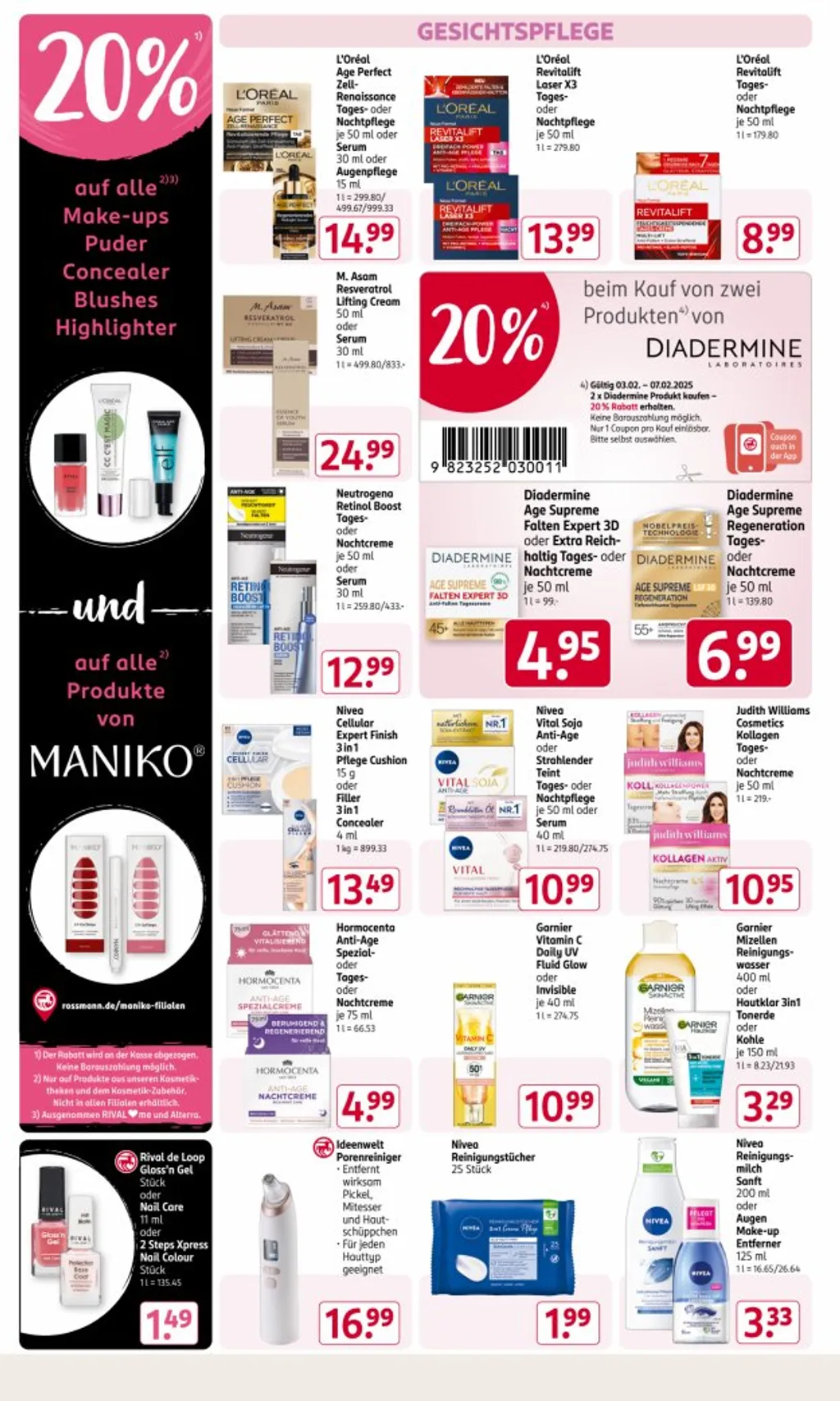 Rossmann Prospekt ab 03.02.2025 (Montag)