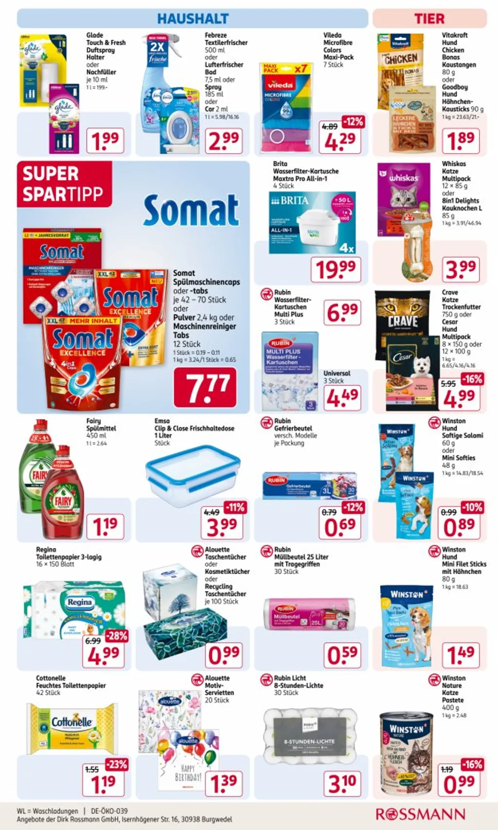 Rossmann Prospekt ab 03.02.2025 (Montag)