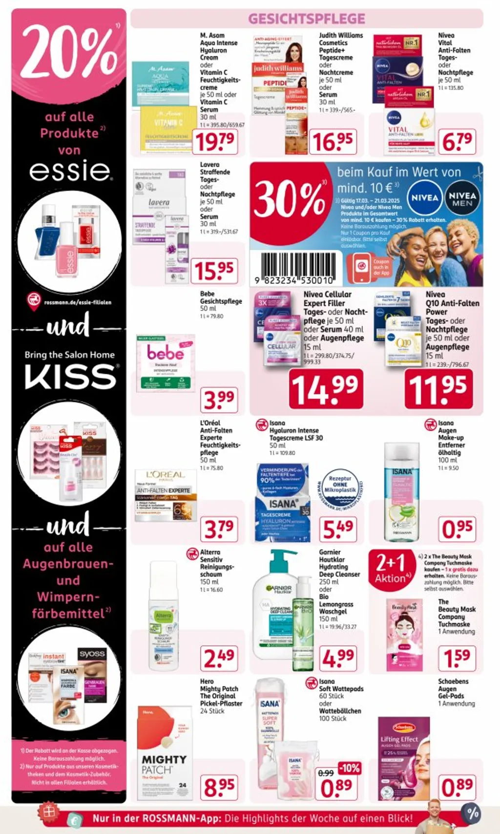 Rossmann Prospekt ab 17.03.2025 (Montag)