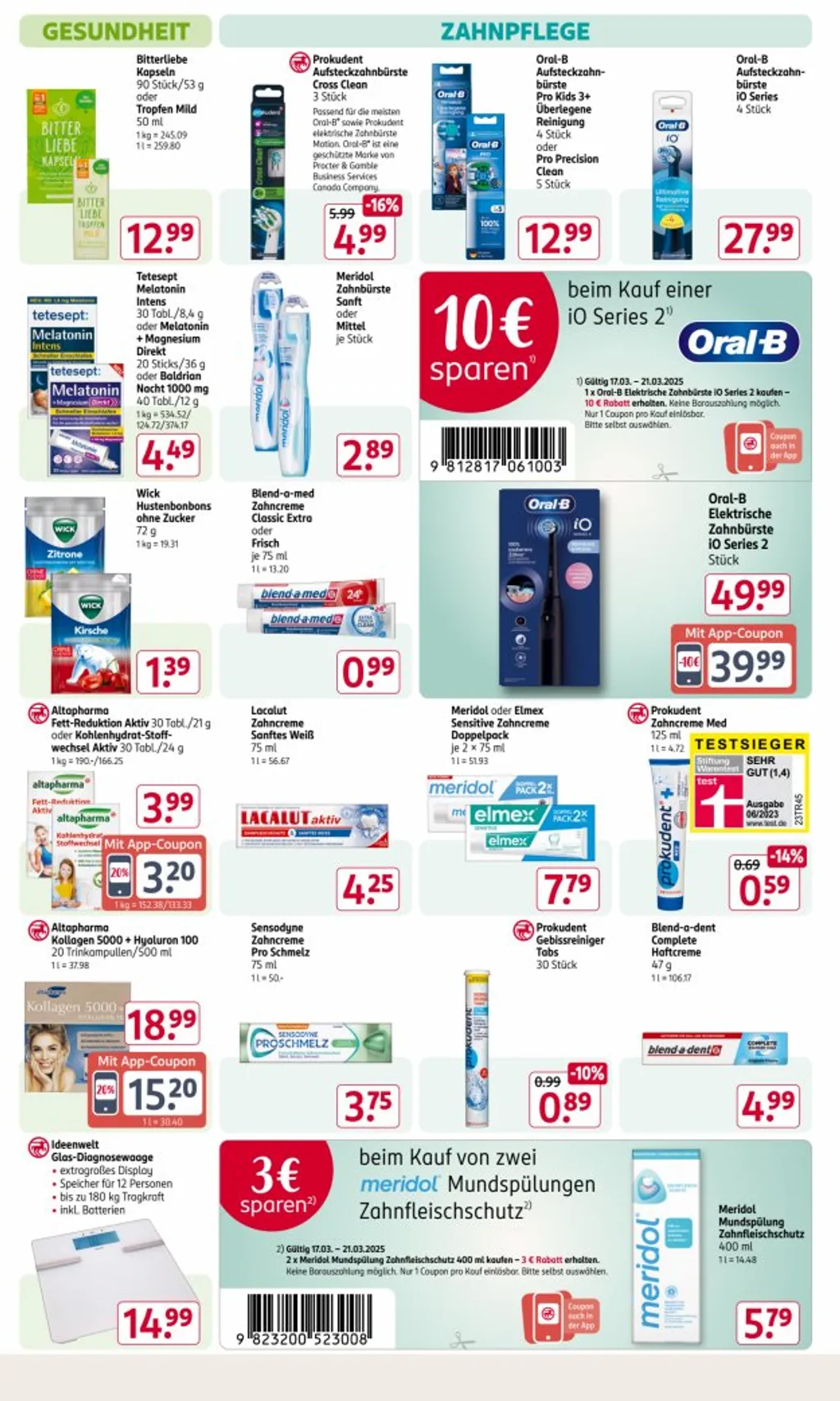 Rossmann Prospekt ab 17.03.2025 (Montag)