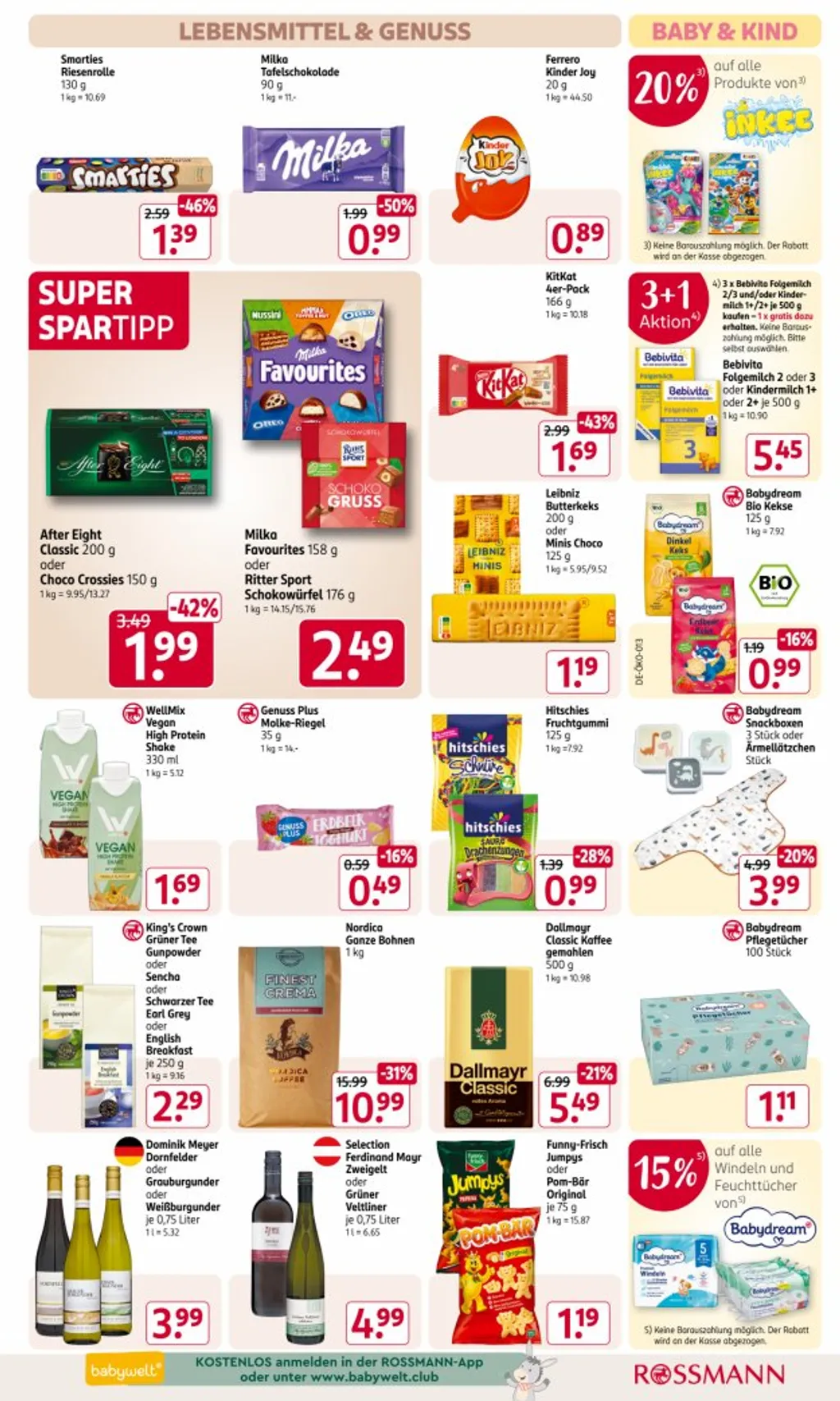 Rossmann Prospekt ab 17.03.2025 (Montag)