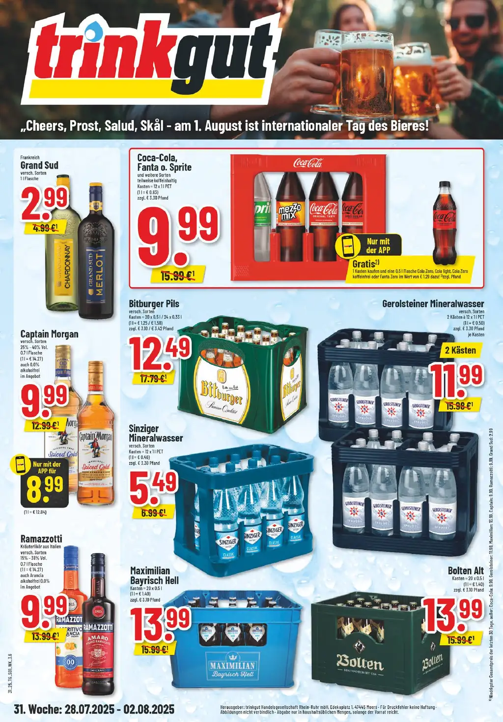 trinkgut Prospekt Angebote - Sayfa 1 / 4