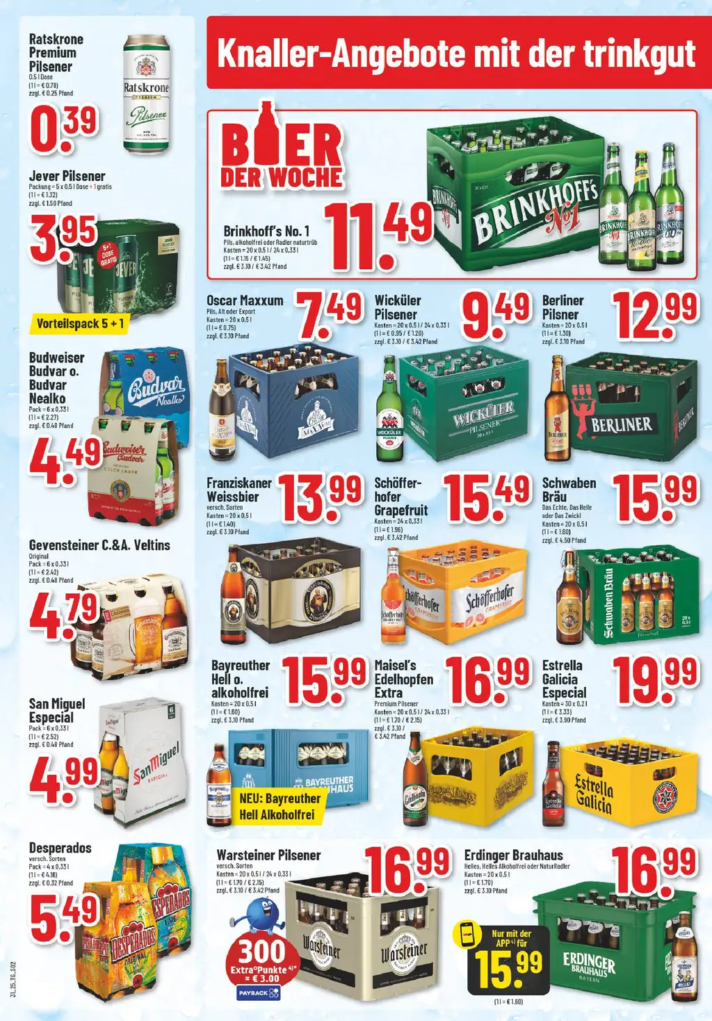 trinkgut Prospekt Angebote - Sayfa 1 / 4