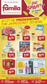 Famila Nordwest Prospekt ab 20.01.2025 Montag