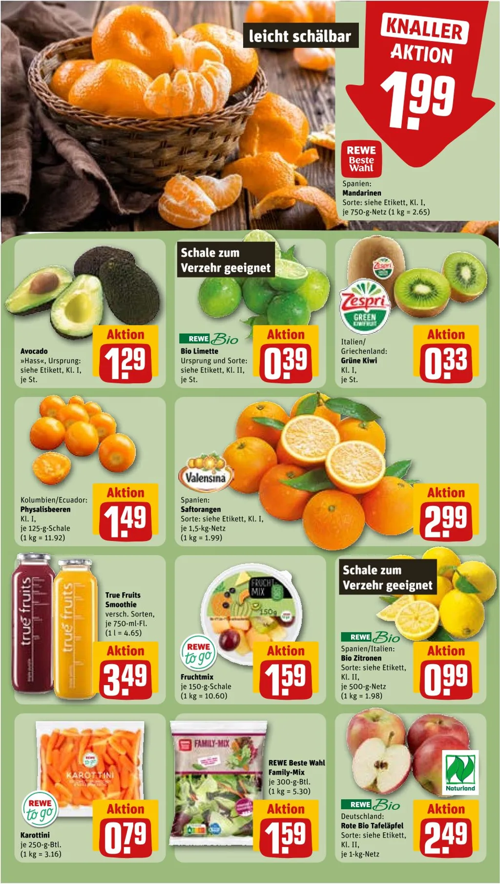 Rewe Prospekt ab 03.02.2025 Montag