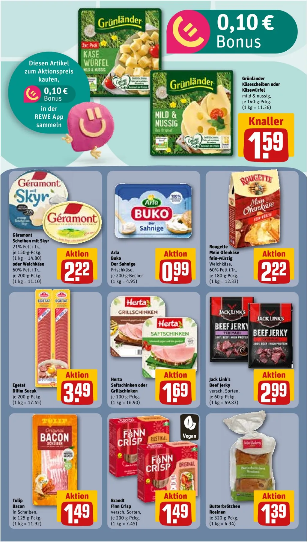 Rewe Prospekt ab 03.02.2025 Montag