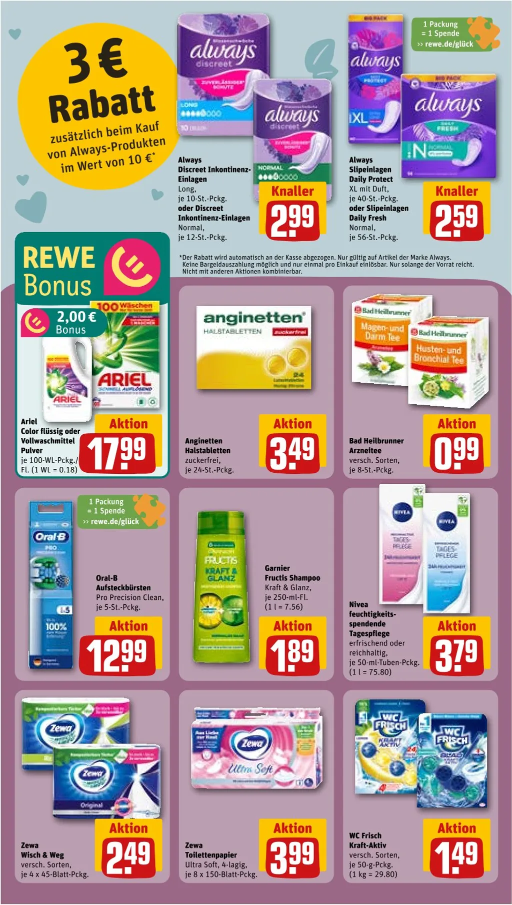 Rewe Prospekt ab 03.02.2025 Montag