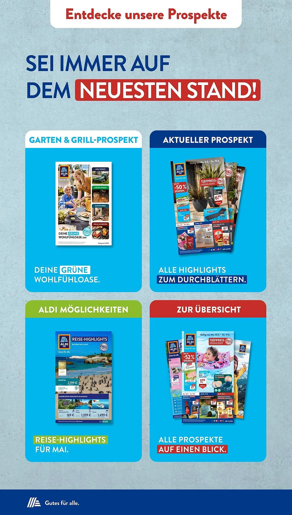 Aldi Süd Prospekt