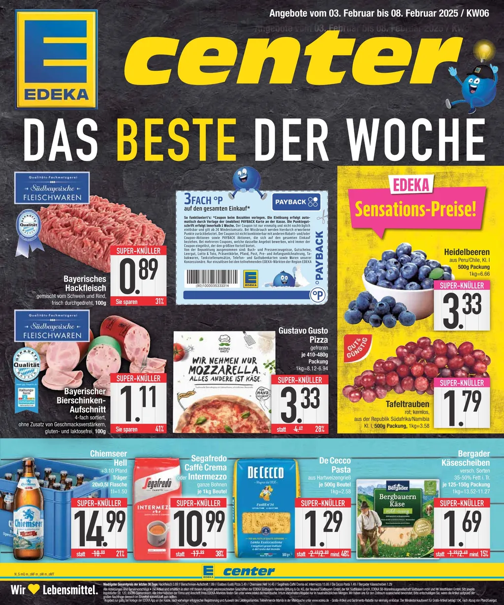 E-Center Prospekt ab 03.02.2025 Montag