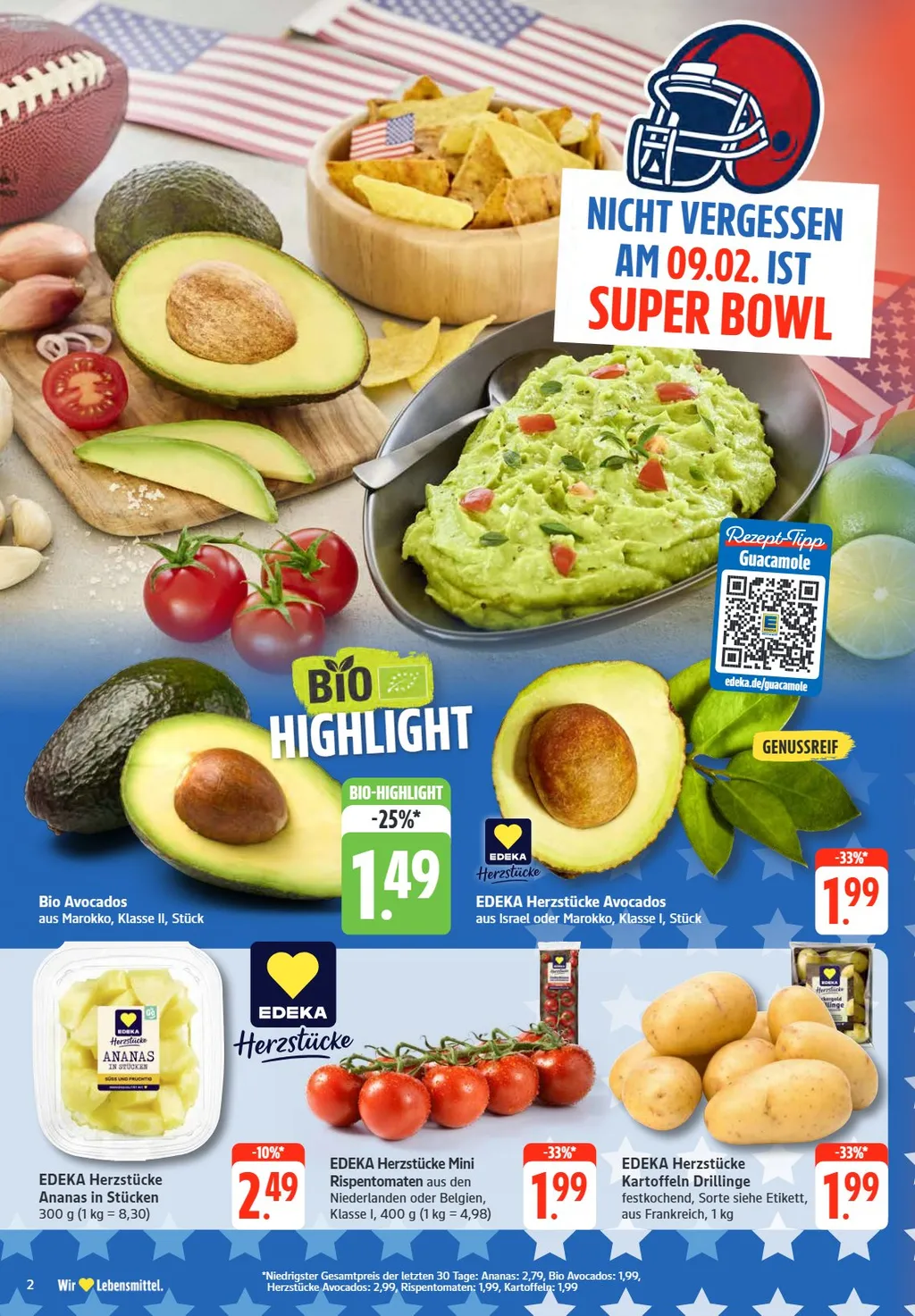 Edeka Südwest Prospekt ab 03.02.2025 Montag