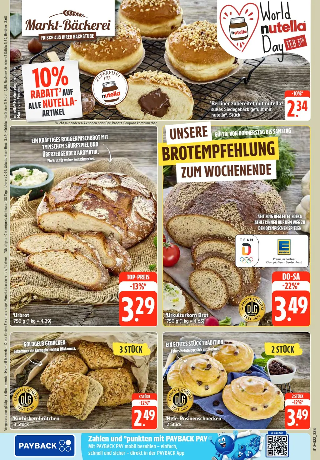 Edeka Südwest Prospekt ab 03.02.2025 Montag