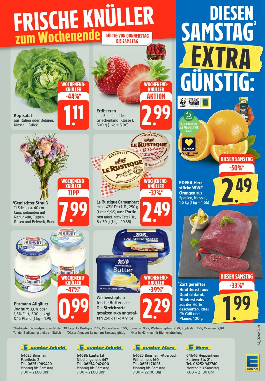 Edeka Südwest Prospekt ab 03.02.2025 Montag