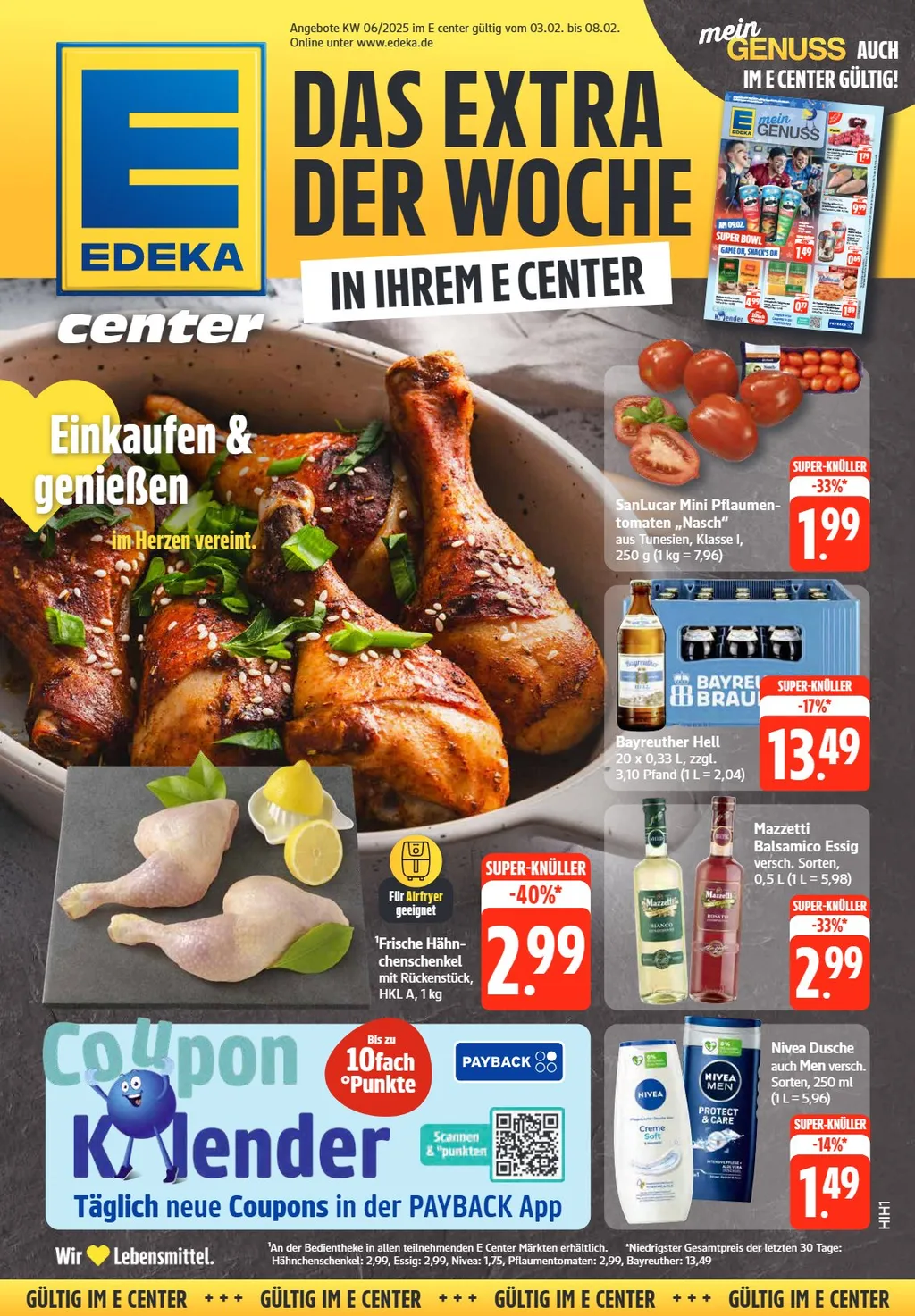 Edeka Südwest Prospekt ab 03.02.2025 Montag