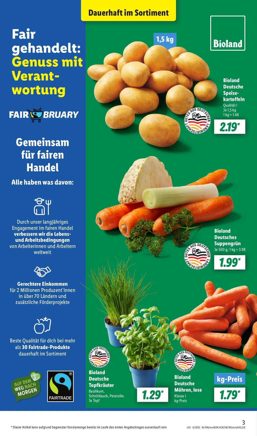 Lidl Prospekt ab 03.02.2025 (Montag)