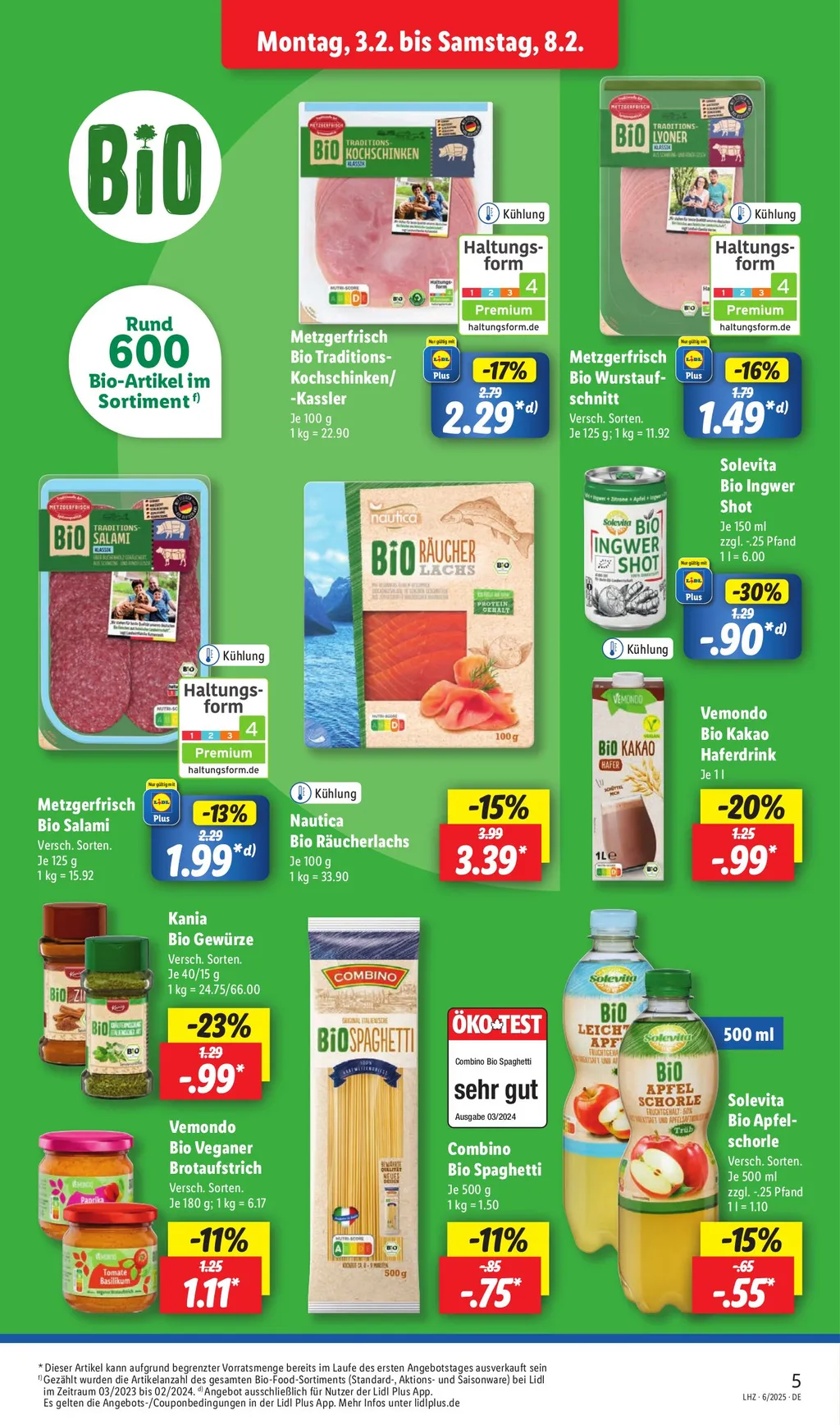 Lidl Prospekt ab 03.02.2025 (Montag)