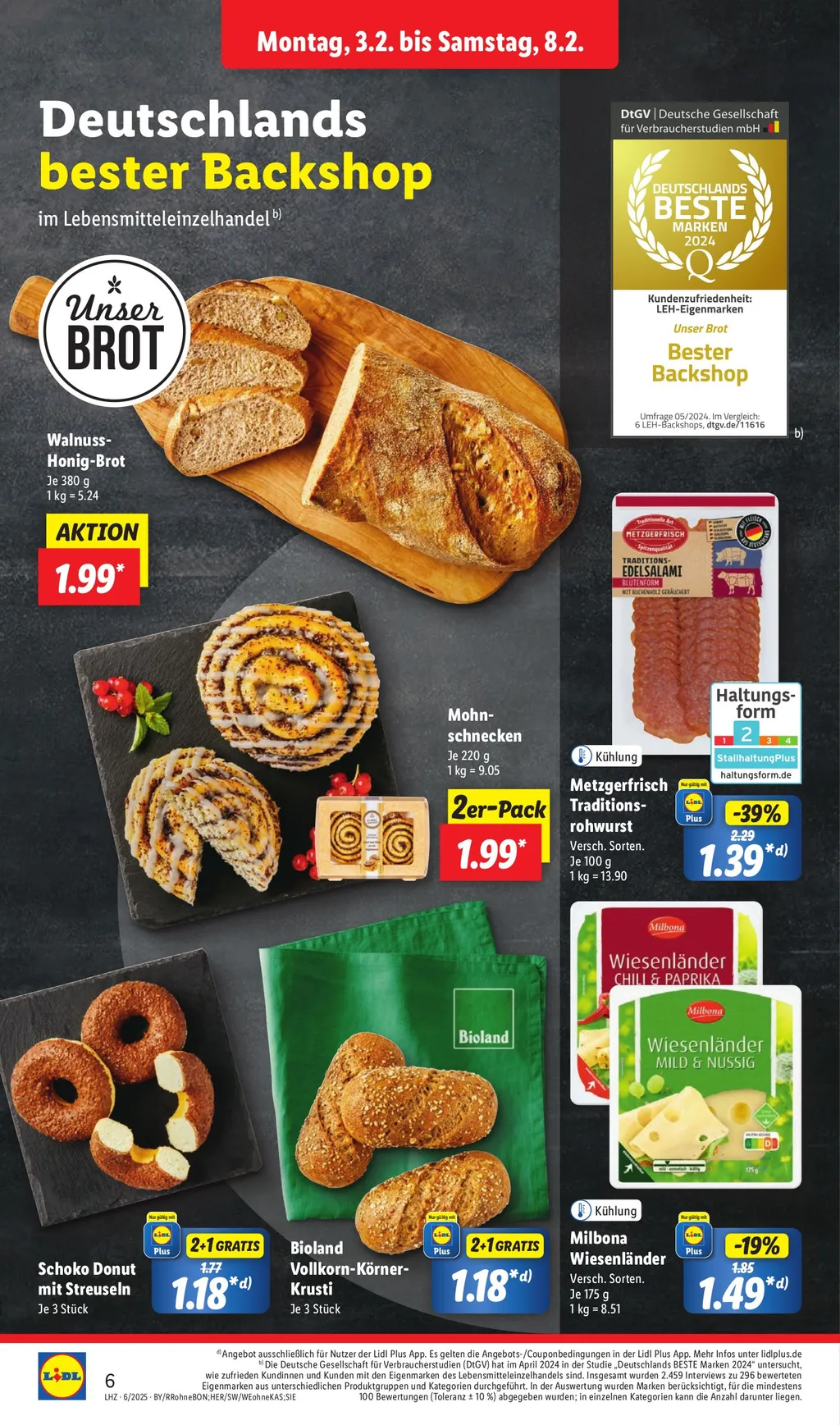 Lidl Prospekt ab 03.02.2025 (Montag)