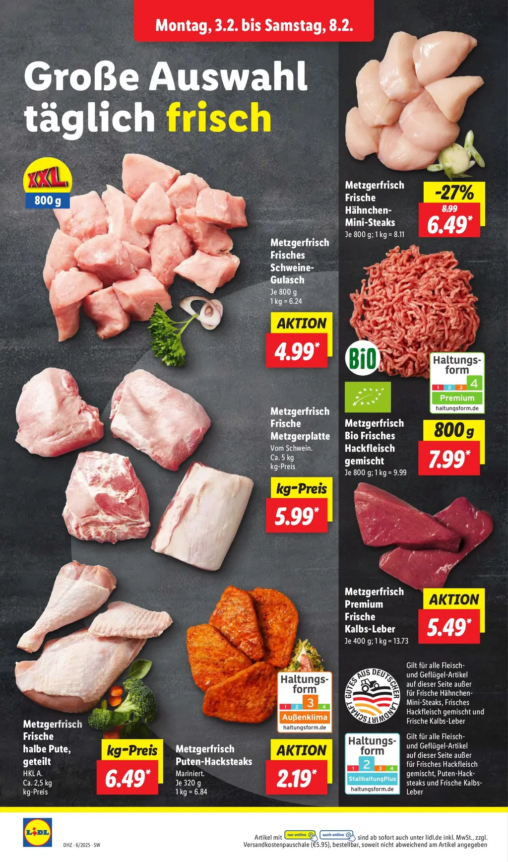 Lidl Prospekt ab 03.02.2025 (Montag)