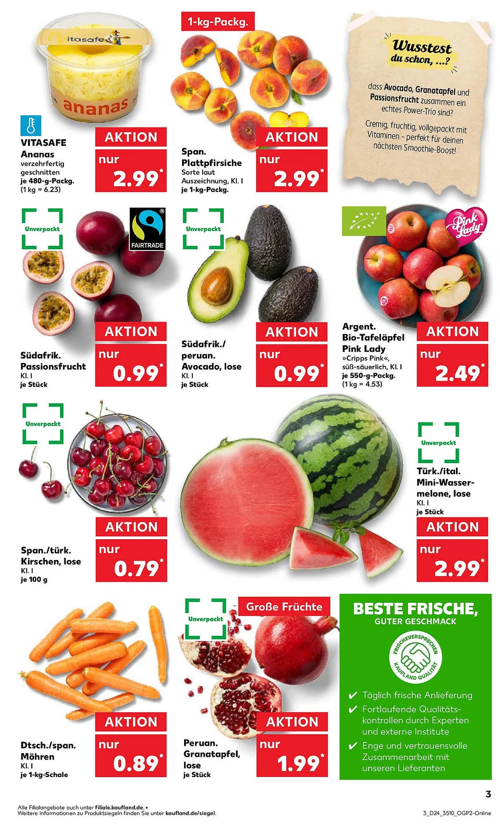 Kaufland Prospekt - Sayfa 3 / 54