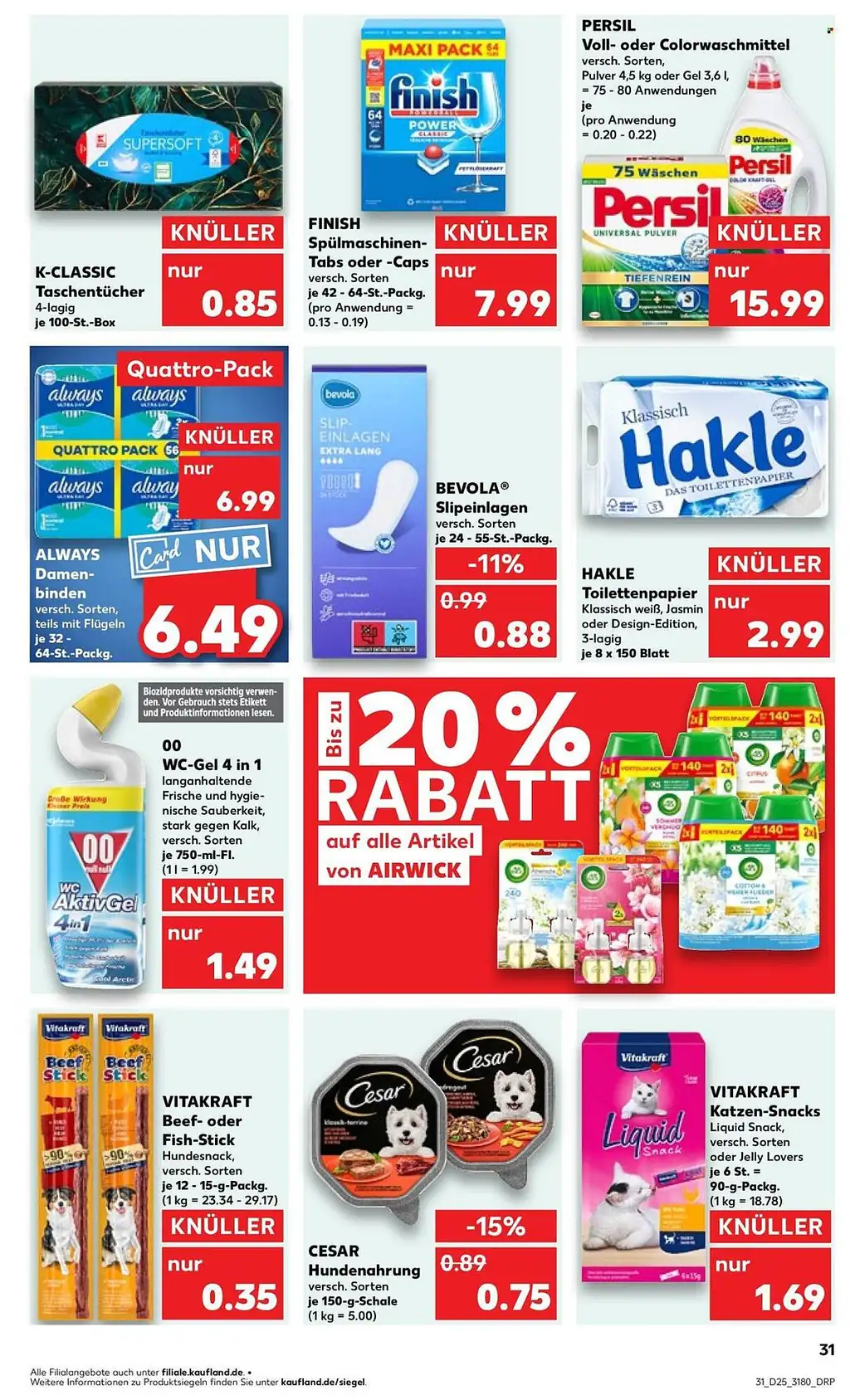 kaufland Prospekt Angebote - Sayfa 1 / 52