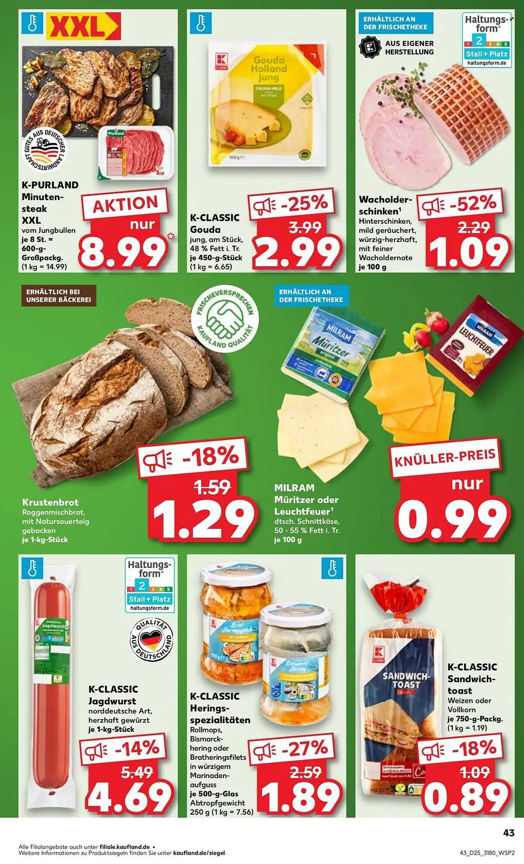 kaufland Prospekt Angebote - Sayfa 1 / 52