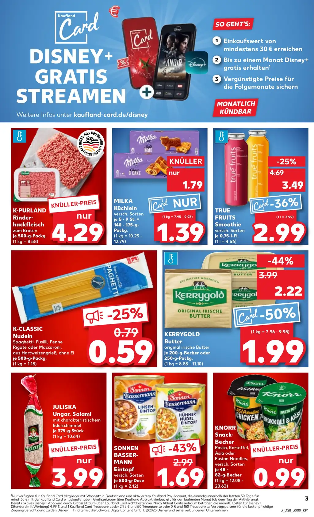 kaufland Prospekt - Sayfa 3 / 48