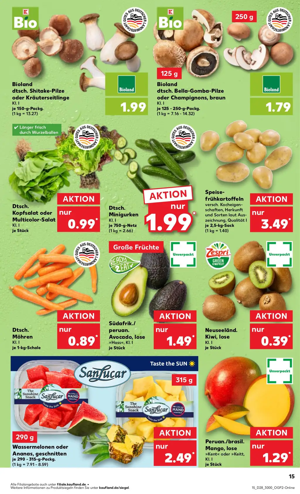 kaufland Prospekt - Sayfa 3 / 48