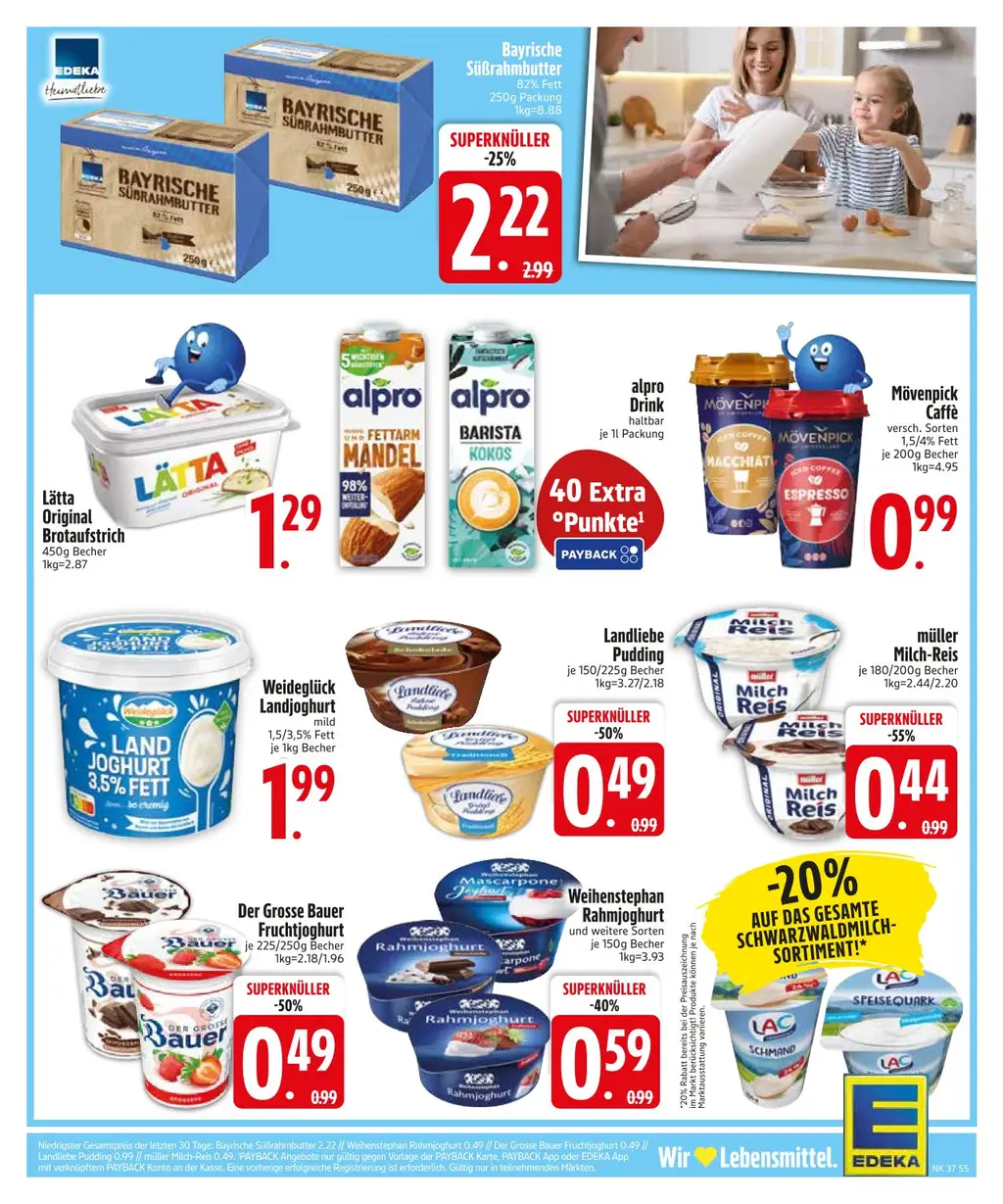 EDEKA Südbayern Prospekt - Seite 1