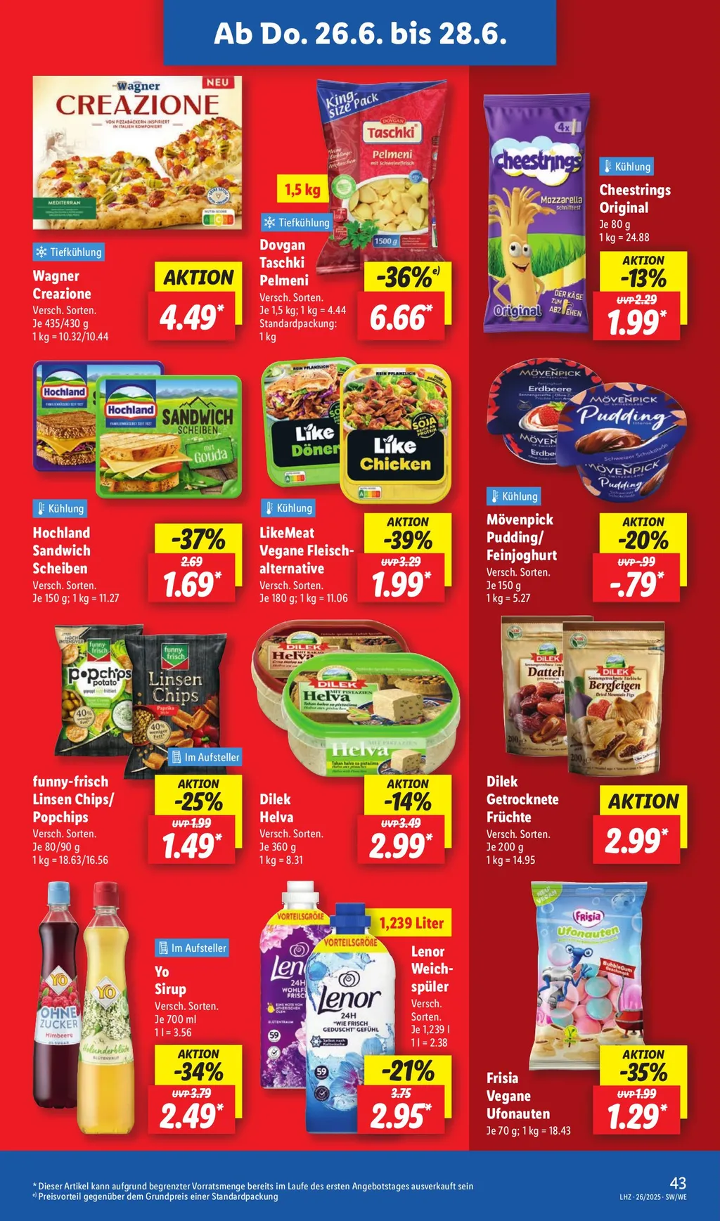 Lidl Prospekt Angebote - Sayfa 1 / 64