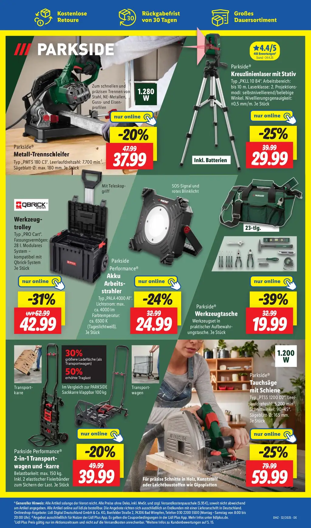 Lidl Prospekt Angebote - Sayfa 1 / 62