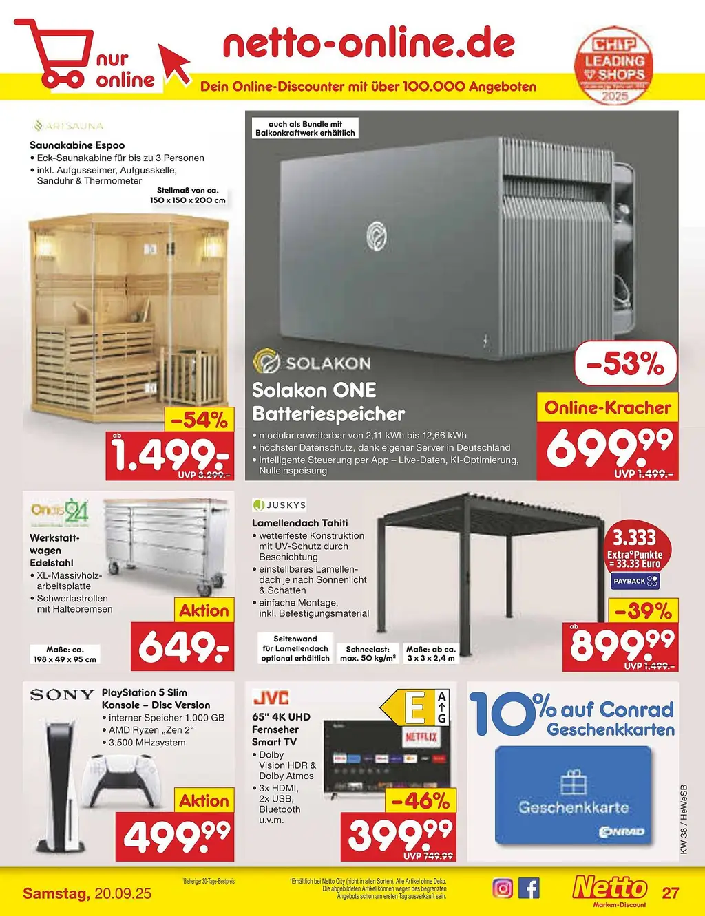 Netto Marken-Discount Prospekt - Seite 1