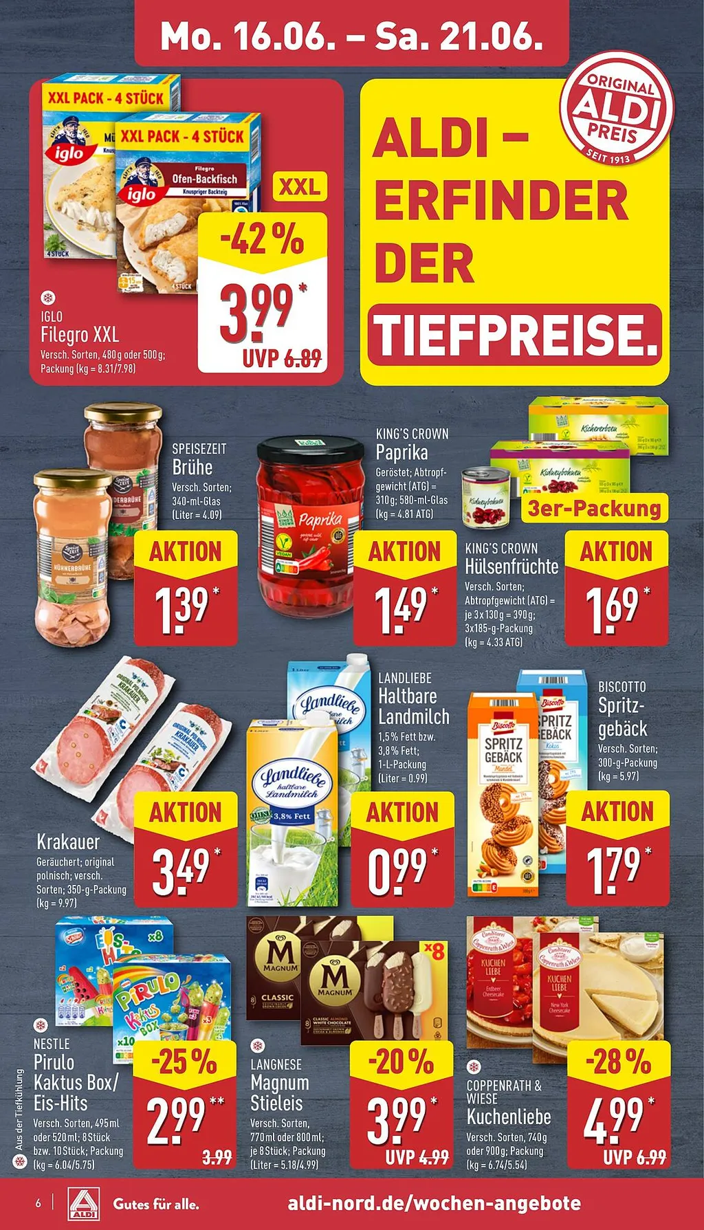 Aldi Nord Prospekt - Sayfa 6 / 43