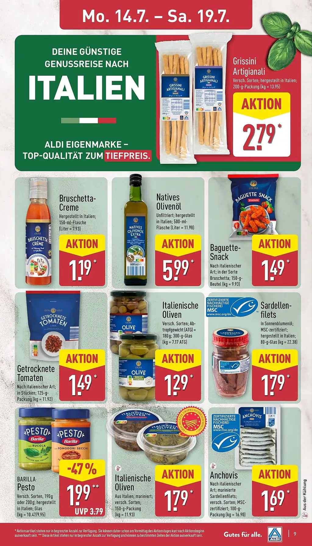 Aldi Nord Prospekt - Sayfa 3 / 45