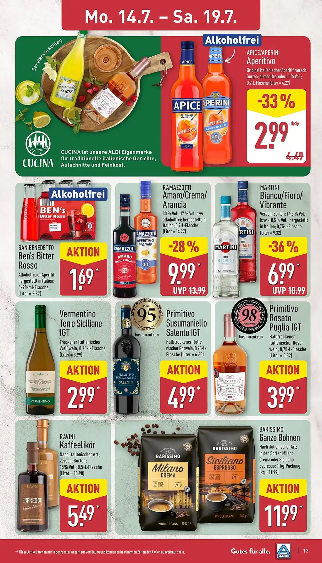 Aldi Nord Prospekt - Sayfa 1 / 45