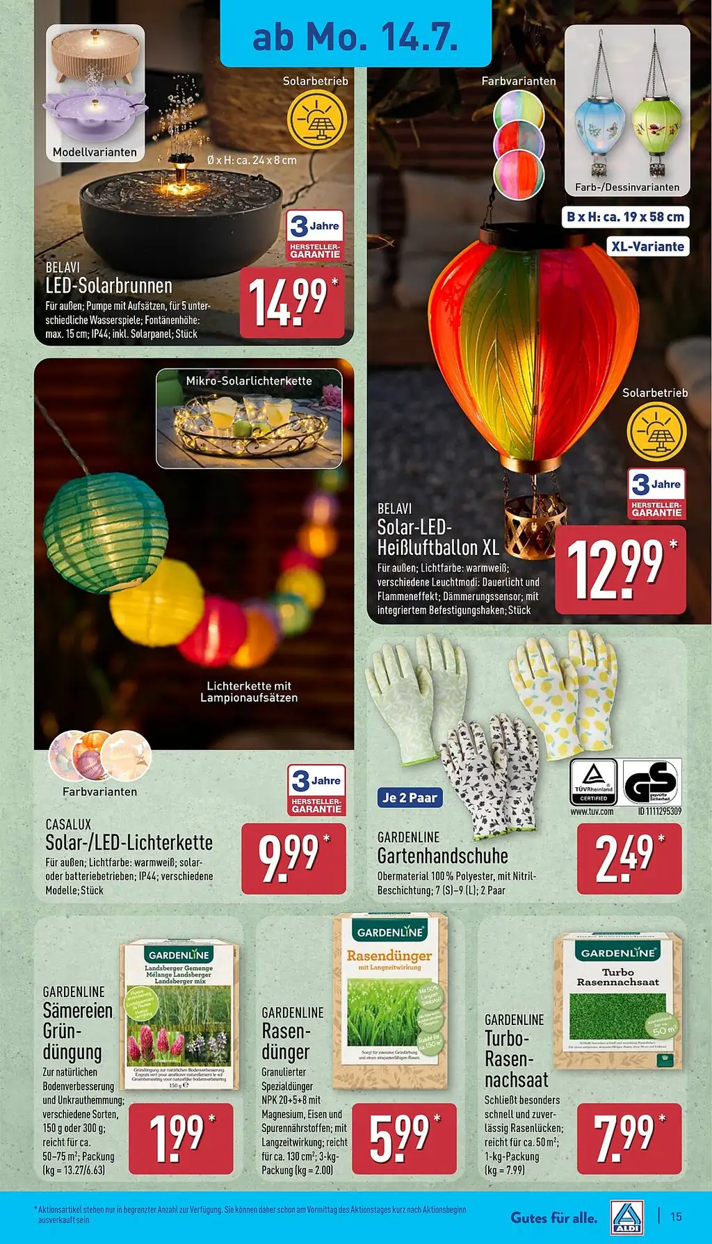 Aldi Nord Prospekt - Sayfa 3 / 45