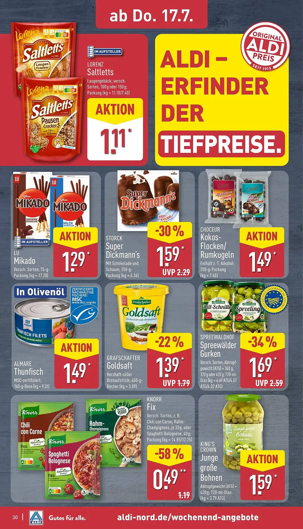 Aldi Nord Prospekt - Sayfa 6 / 45