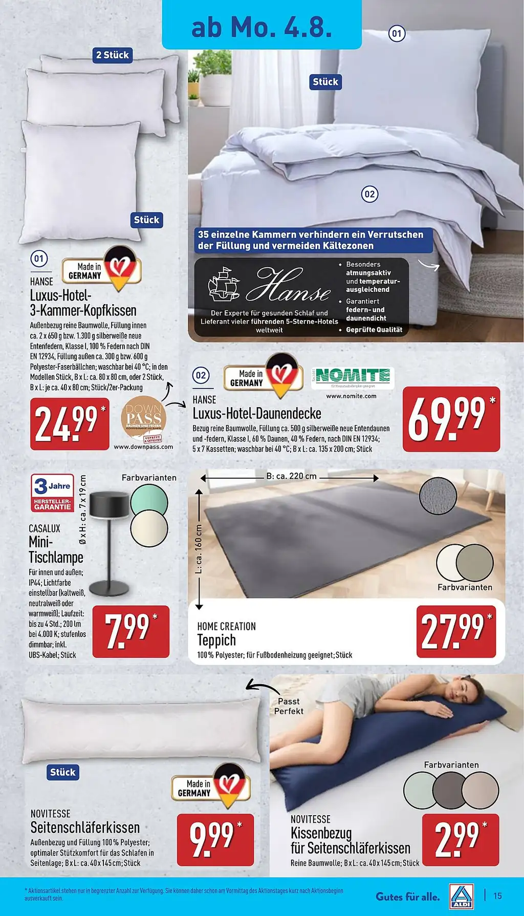 Aldi Nord Prospekt Angebote - Sayfa 3 / 44