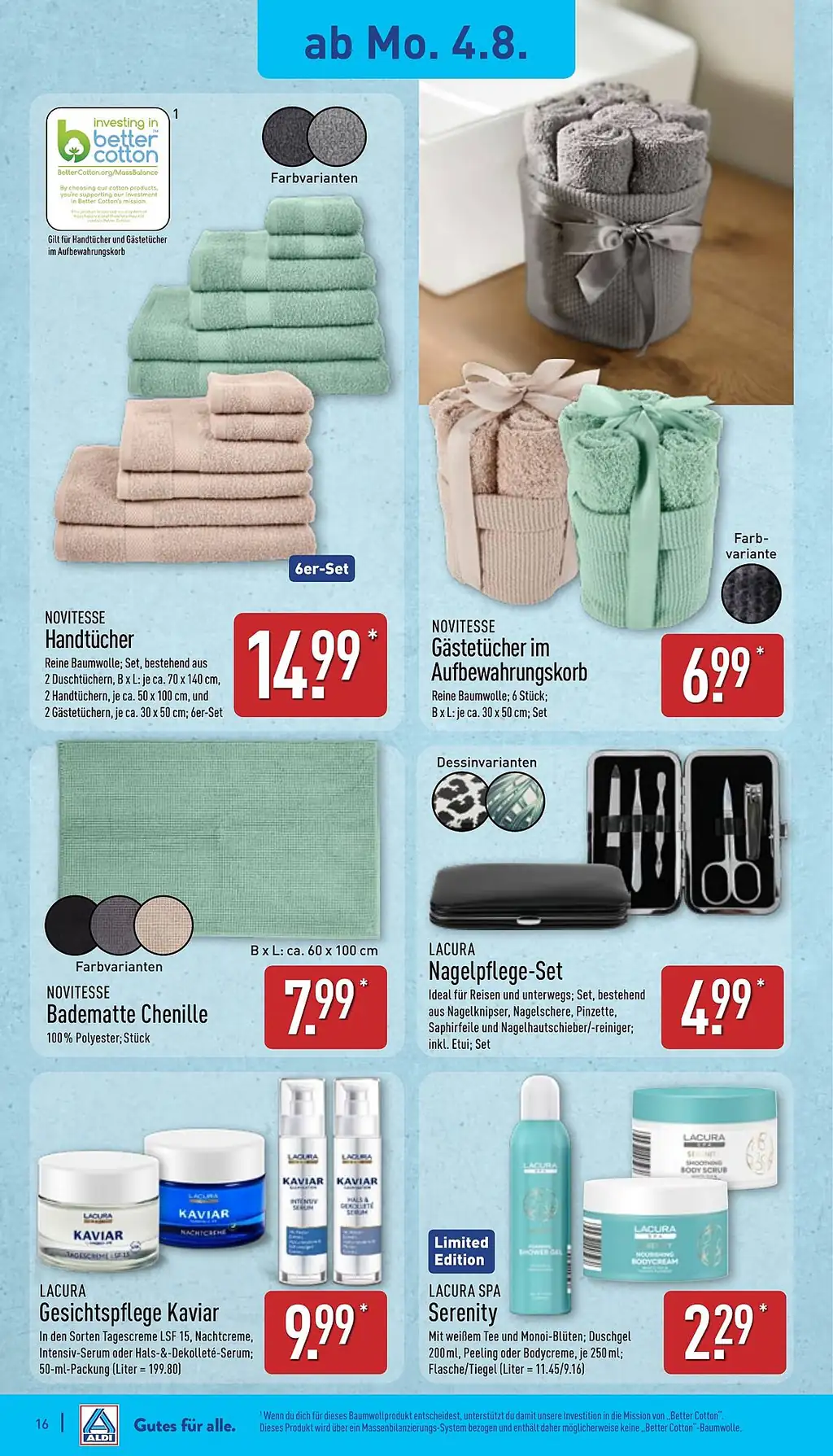Aldi Nord Prospekt Angebote - Sayfa 4 / 44