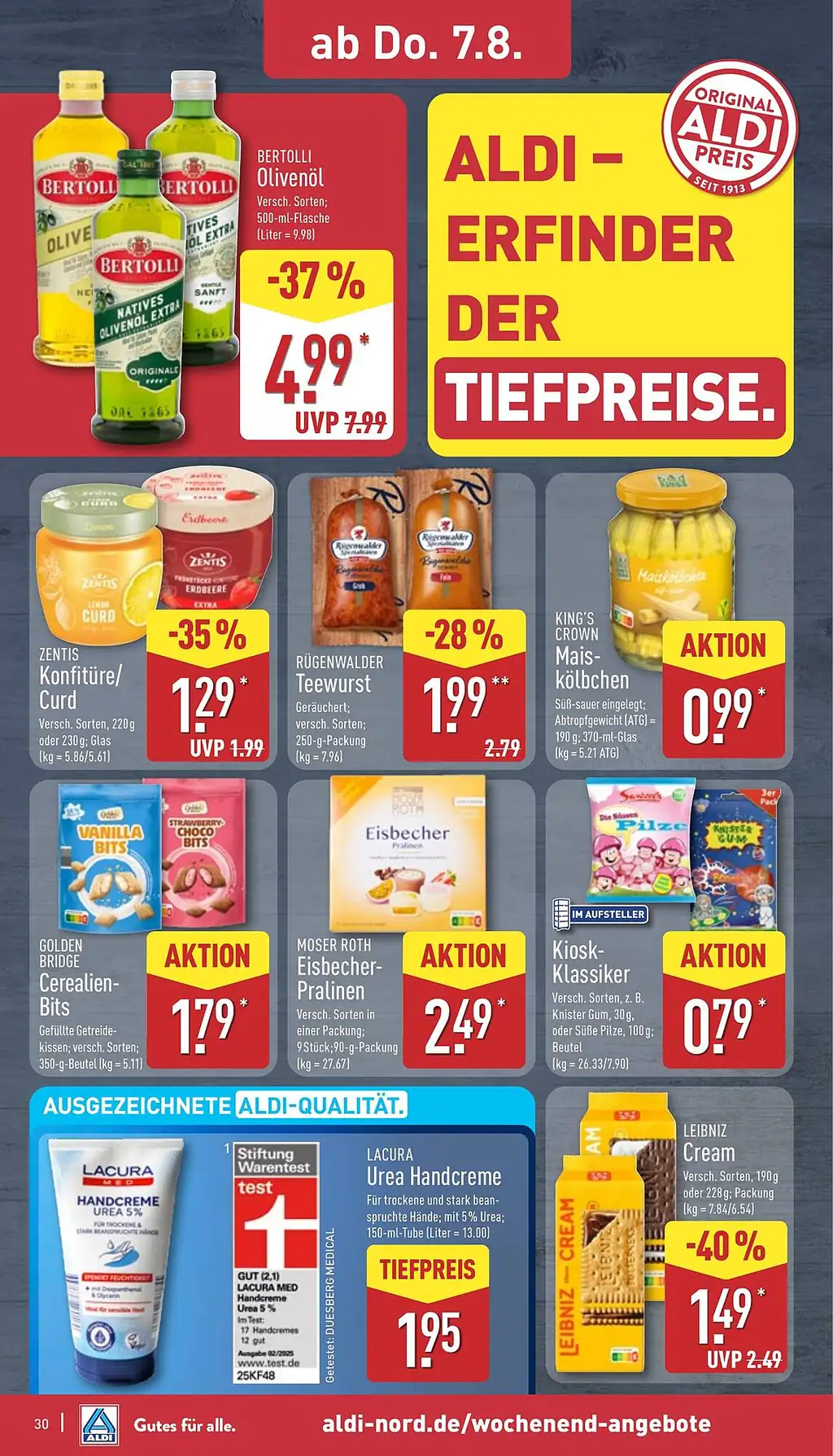 Aldi Nord Prospekt Angebote - Sayfa 6 / 44