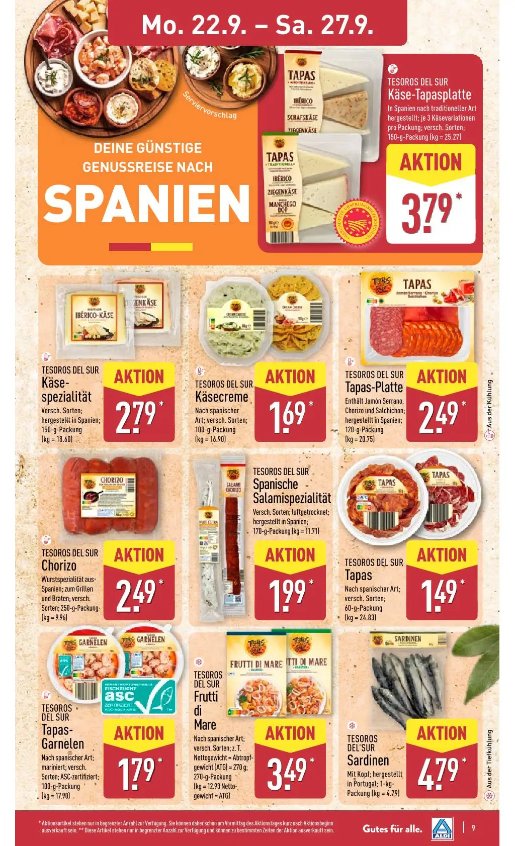 Aldi Nord Prospekt - Seite 1