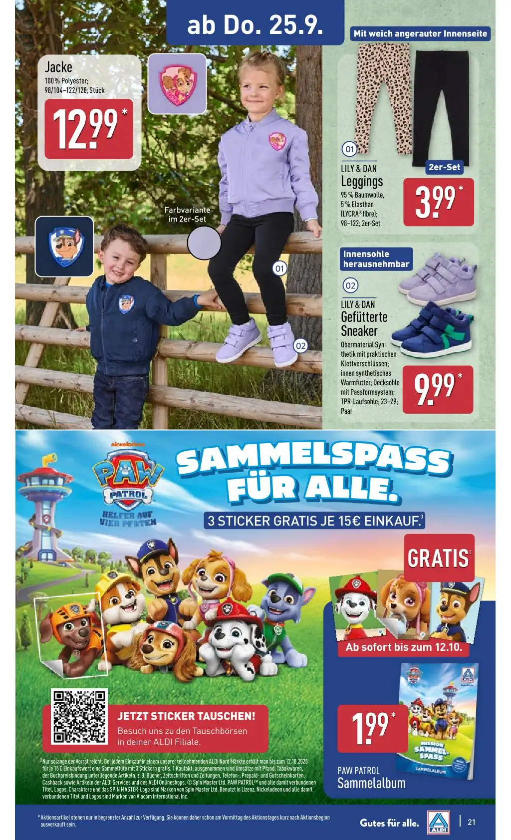 Aldi Nord Prospekt - Seite 1