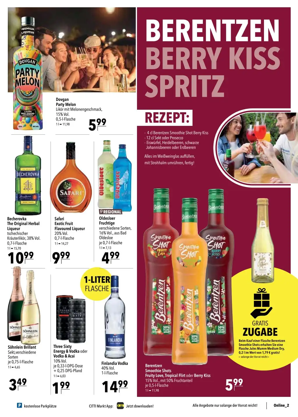 Citti Markt Prospekt - Sayfa 1 / 22