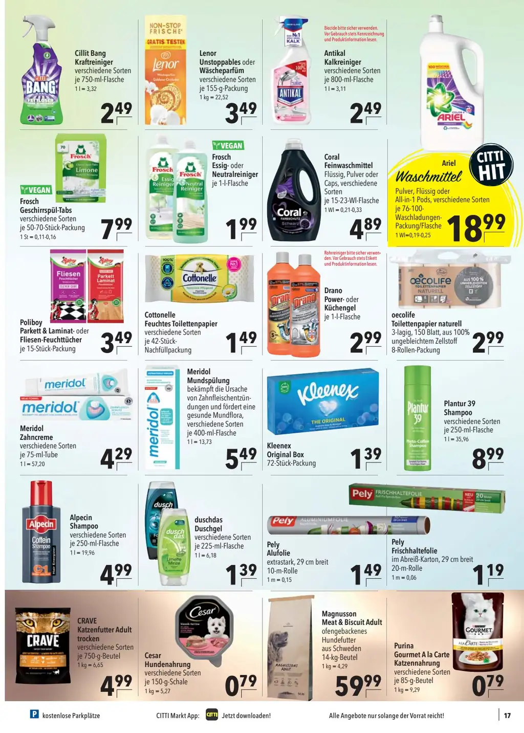Citti Markt Prospekt - Sayfa 3 / 22