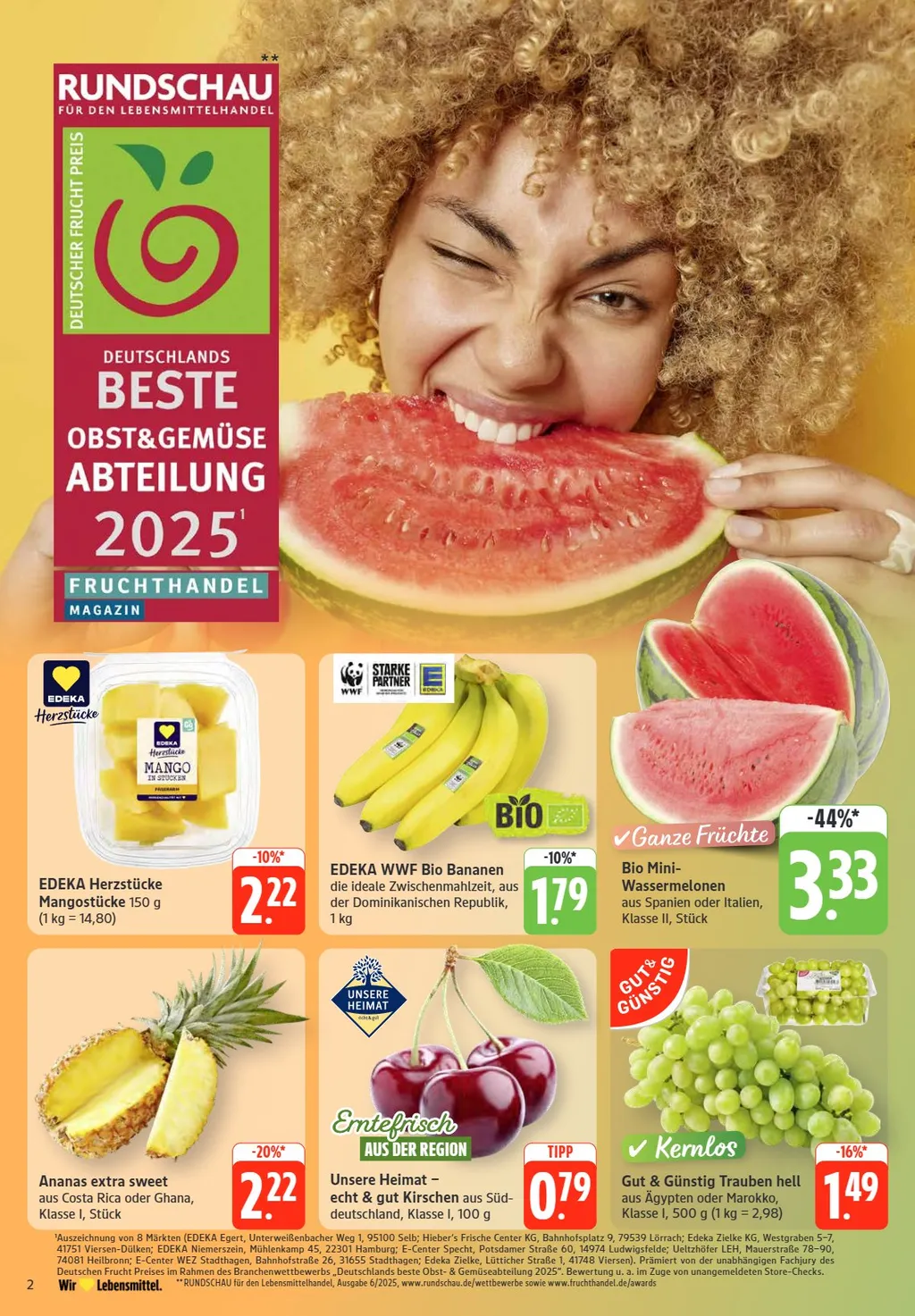 Edeka Südwest Prospekt - Sayfa 2 / 48