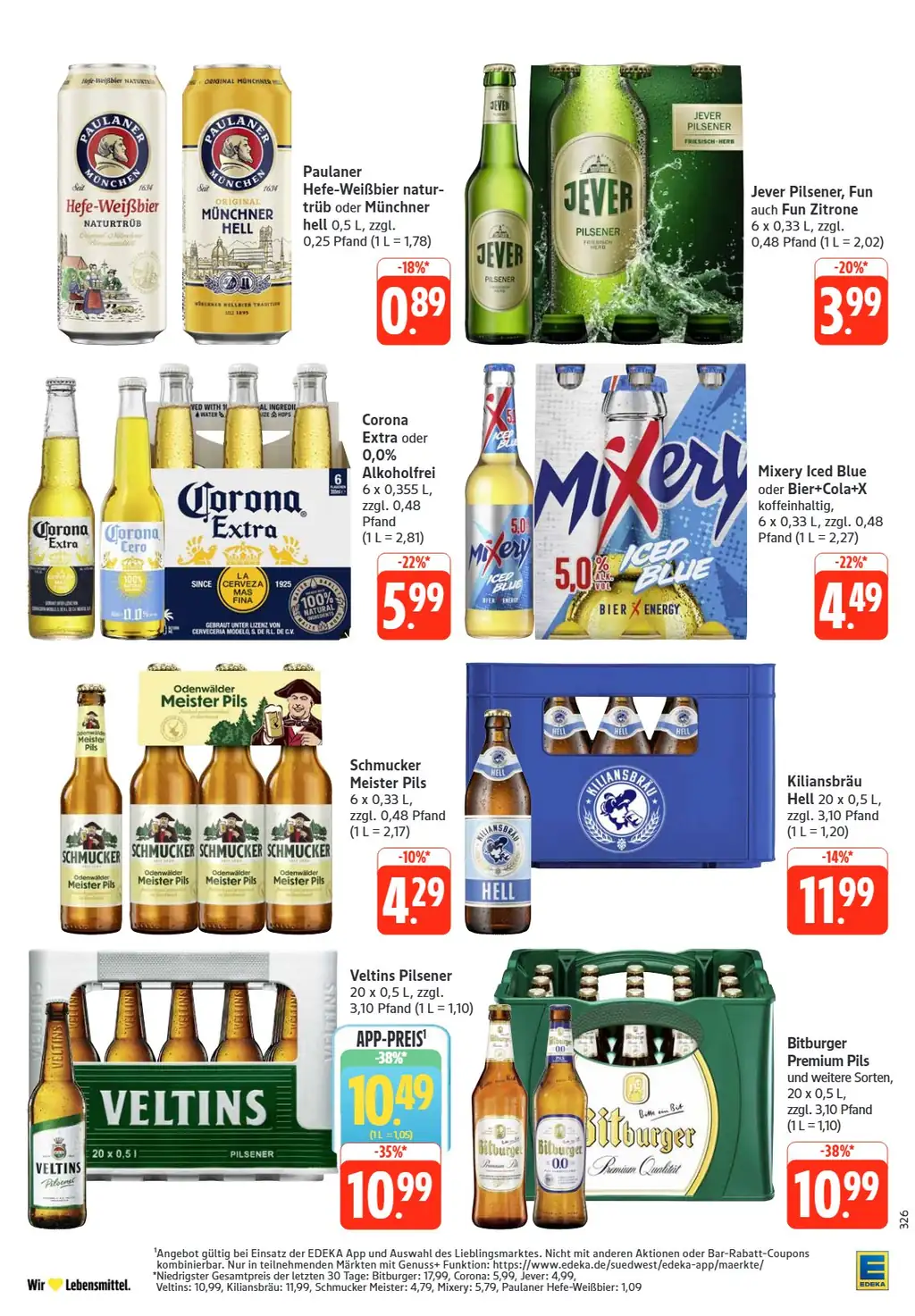 Edeka Südwest Angebote - Sayfa 1 / 40