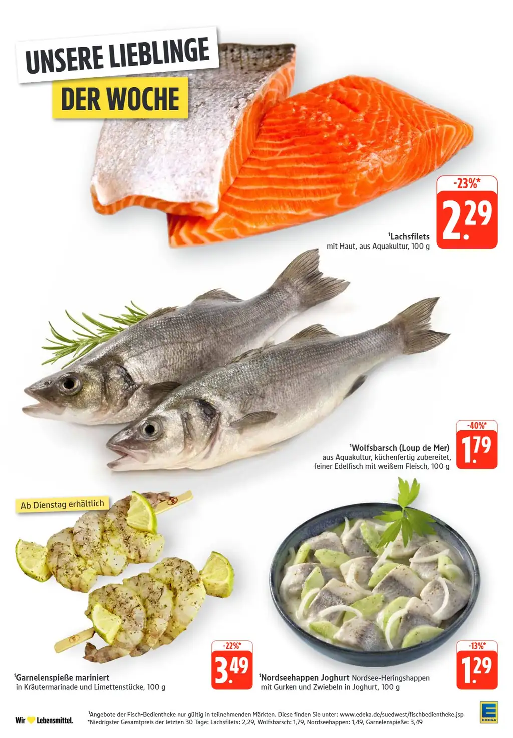 Edeka Südwest Prospekt - Sayfa 4 / 43