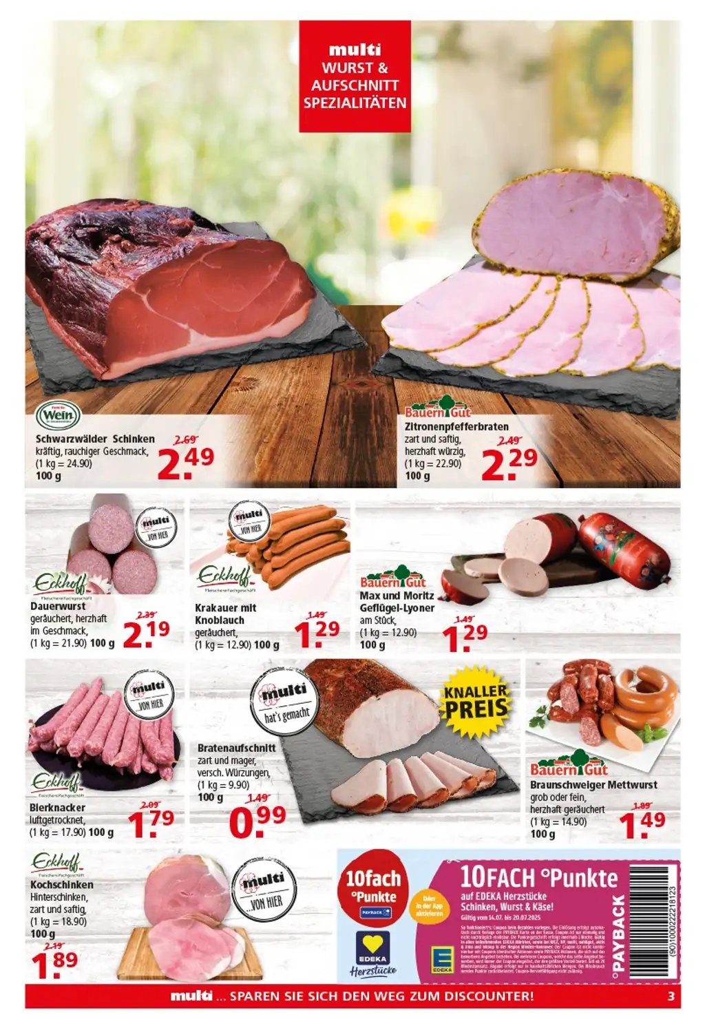 Multi Markt Prospekt - Sayfa 3 / 20