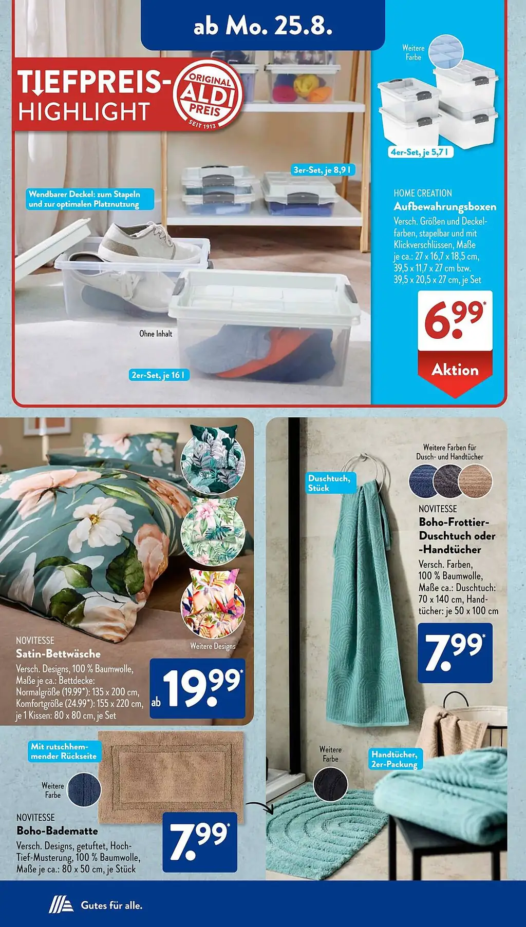 Aldi Süd Prospekt Angebote - Sayfa 3 / 43