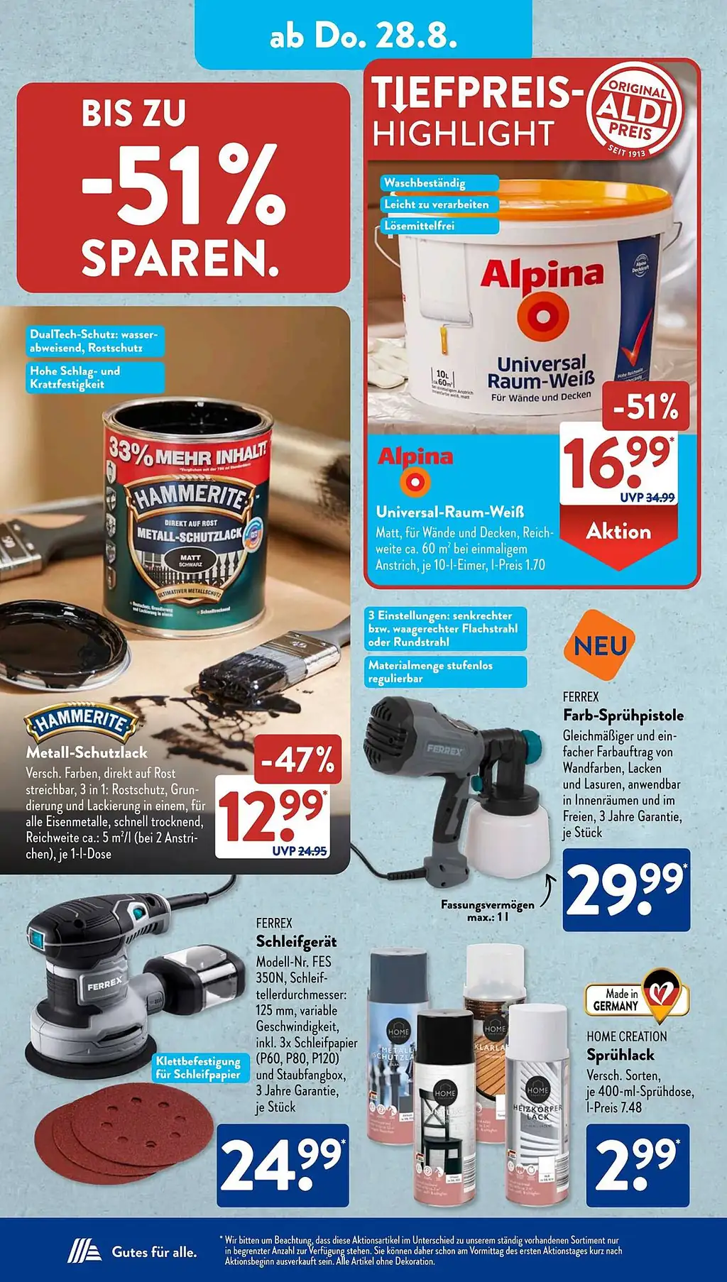 Aldi Süd Prospekt Angebote - Sayfa 1 / 43