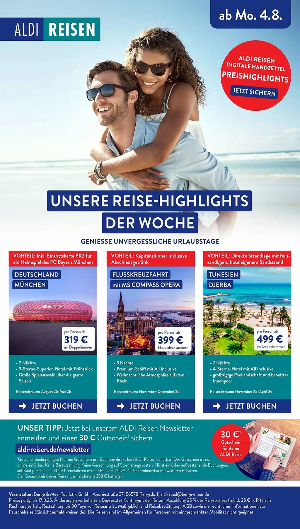 Aldi Süd Prospekt Angebote - Sayfa 1 / 43